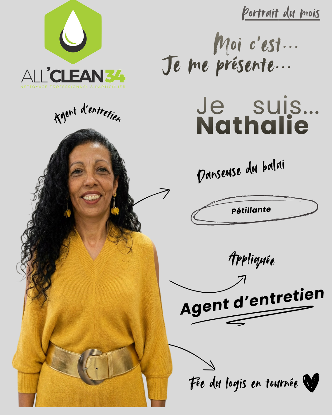 🌟 Le Portrait du Mois : Rencontrez Nathalie !